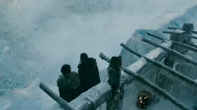 I wanted to be here when you saw it for the first time. - Game of Thrones