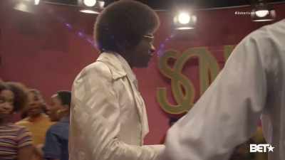 BENNY: And we're back in
five, four, three... - American Soul