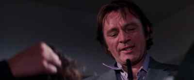    Benny...Benny,
   you've been talking too much. - Villain