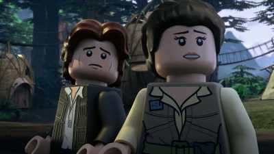 Ben's right, Han.
This place is seriously rundown. - Lego Star Wars Summer Vacation