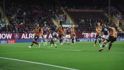 Benson's in. Wasted the chance. - Mission to Burnley