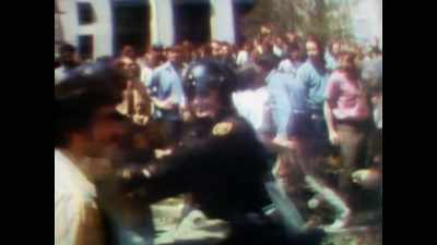 Berkeley is the hive
of campus unrest, - Right to Offend: The Black Comedy Revolution