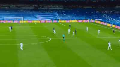 Bernardo Silva's almost unmarked. - Real Madrid: Until the End
