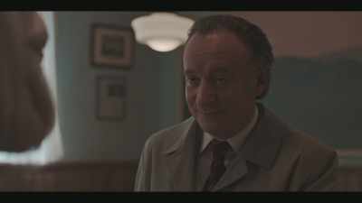 Bernard's.
I mean clear the place out. - Joan