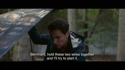 Bernhard, hold these two Wires together
and I'll try to start it. - Lake of Death