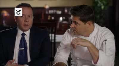 Bernie, what is
she talking about? - Love on the Menu