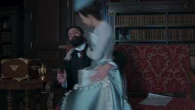 [Bertha] Wh-- [chuckles] - The Gilded Age