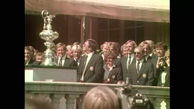[BERTRAND] When we actually were presented
with the America's Cup... - Untold: The Race of the Century