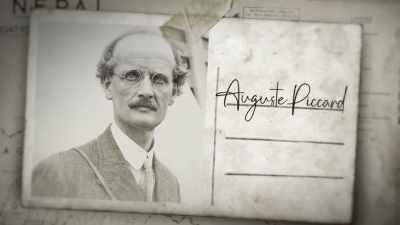 Bertrand's grandfather,
Auguste, designed
the submersible - Tales From The Explorers Club