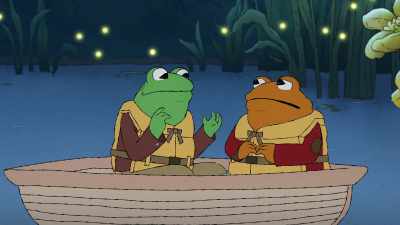 Besides,all this rowing is making me hungry. - Frog and Toad