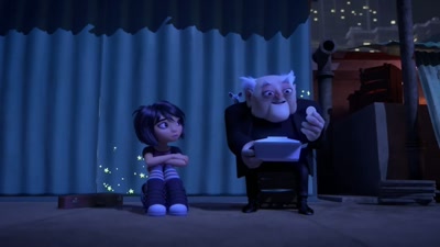 -Besides being one of
the select few humans - Abominable and the Invisible City