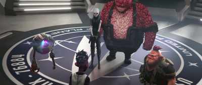 Besides, how much protection
are they gonna give - Star Trek: Prodigy