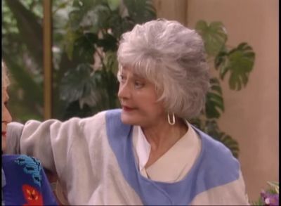 Besides I can't take it back I paid in advance - The Golden Girls