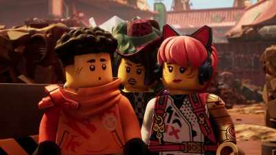 Besides, I hear my classy joint
isn't the only one getting hit. - LEGO Ninjago: Dragons Rising