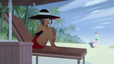 Besides, I was raised
on a tropical paradise. - Carmen Sandiego