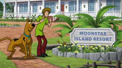 Besides, this says Moonstar.
Not Moonscar. - Scooby-Doo! Return to Zombie Island