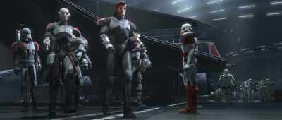 Best hurry. There's a mandatory
general assembly at 1500. - Star Wars: The Bad Batch