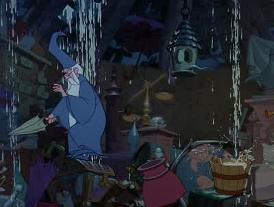 Best room in the house! - The Sword in the Stone