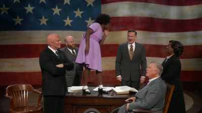 - * Bet your bottom dollar
that tomorrow * - Annie Live!