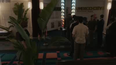 Beth? You just get here? A few days ago. -I thought you were done with tournaments. -I am. Mike's a - The Queen's Gambit