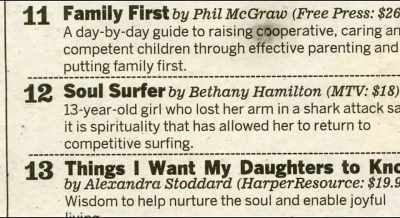 Bethany Hamilton, one
courageous athlete - Bethany Hamilton: Unstoppable