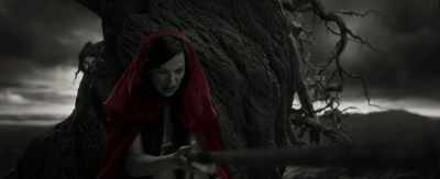 Betrayed by her most trusted
witch, Ganeida. - Hellboy
