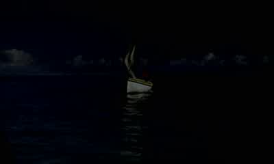 Better drop the sail in case their radar's on scan. - Dr  No