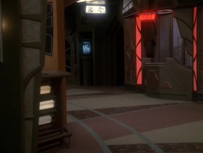 Better finish getting dressed.
It's almost time. - Star Trek: Deep Space Nine