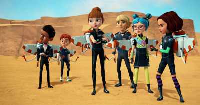 "Better handle on it," huh? [coughs] - Spy Kids: Mission Critical