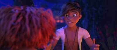 - "Better"?
- Like not starving, no sleep pile. - The Croods: A New Age