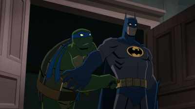 Better listen
to the bat, turtle boy. - Batman vs Teenage Mutant Ninja Turtles