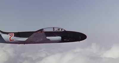 Better move over to your right.
I might hit his fuel tank. - Jet Pilot