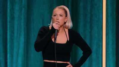 "Better remedy that
with some bigger pants." - Iliza Shlesinger: Hot Forever