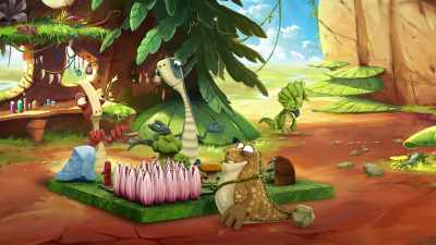 -Better safe than sorry!
-Not in a board game, Bill! - Gigantosaurus