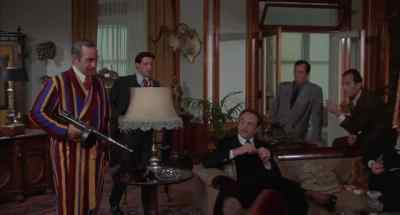 Better than 500 slugs in one minute. - Capone