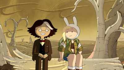 Betty and I first met
at the library... - Adventure Time: Fionna & Cake