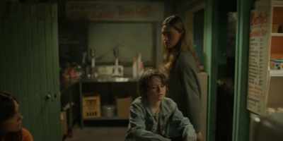 BETTY: No.
We'll see it through. - Kid Snow