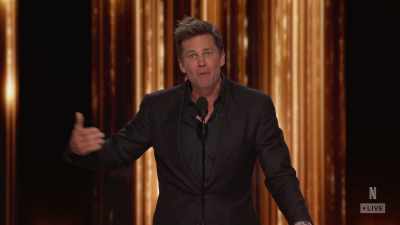 Between an aging injured,
overpaid Drew Bledsoe... - The Roast of Tom Brady