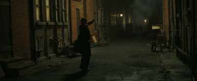Between his assailant and the
innocent George Merrett. - The Professor and the Madman