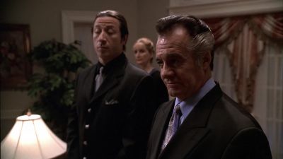 Between brain and mouth,
there was no interlocutor. - The Sopranos