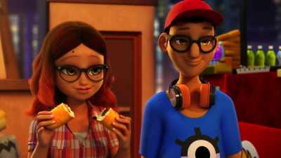 ‐ Between friends...
‐ (Chuckles) - Miraculous World: New York, United HeroeZ