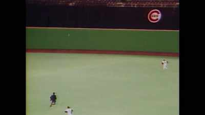 Between the outfielders,
Hayes and Wilson. - Charlie Hustle & the Matter of Pete Rose