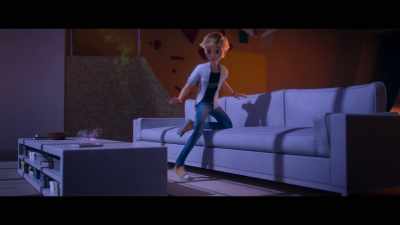 Between us,
she really saved my butt out there. - Miraculous: Ladybug & Cat Noir, The Movie