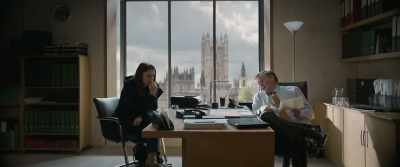 BEVERLY: I'm sorry,
but his application - Official Secrets