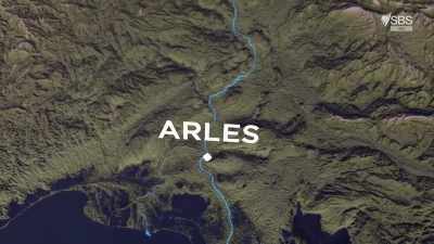 Beyond its strategic
position on the Rhone, - Roman Megastructures