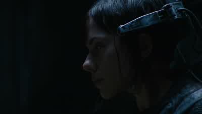 Beyond them. - Ghost in the Shell