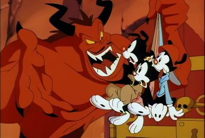 Beyond these doors is an agony worse than all others - Animaniacs