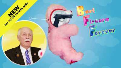 BFF is so easy to fire,
even a baby can use it. - Who Is America?