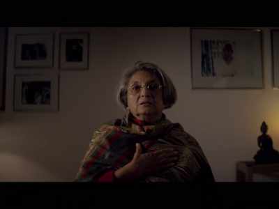 Bhagwan pained,
just as I pained in leaving him. - Wild Wild Country