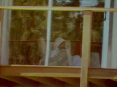 Bhagwan stepped back into his house,
so we didn't see him. - Wild Wild Country
